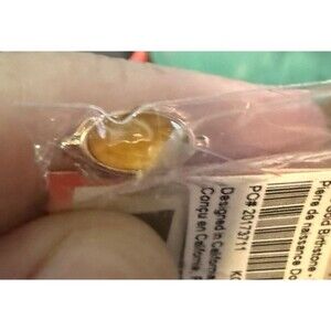 KEEP Collective November Rose Gold Yellow Charm Slider Birth Stone NEW NIP